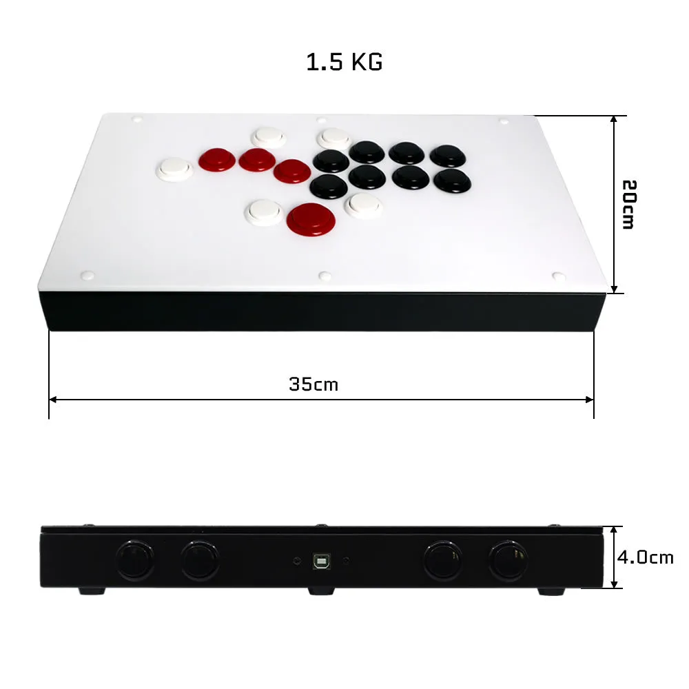 FightBox F-PRO All Button Leverless Arcade Game Controller