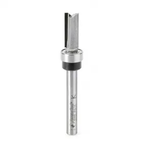 Flush Trim Plunge Router Bit | 5⁄16 Dia x 3⁄4 x 1⁄4"Shank with Upper BB | 45495 | 738685454954