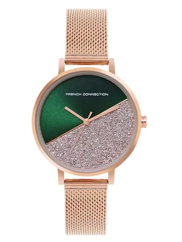 French Connection Analog Two Tone Dial Women's Watch-FCN0008P