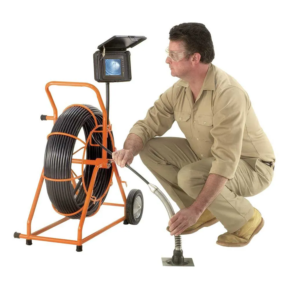 General Pipe Cleaners Gen-Eye Pod | Wi-Fi | 200-Ft. Reel Capacity | 7-In. Camera