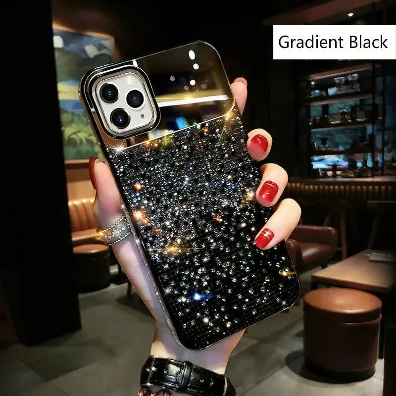 Gradual Rhinestone Mobile Phone Protective Case