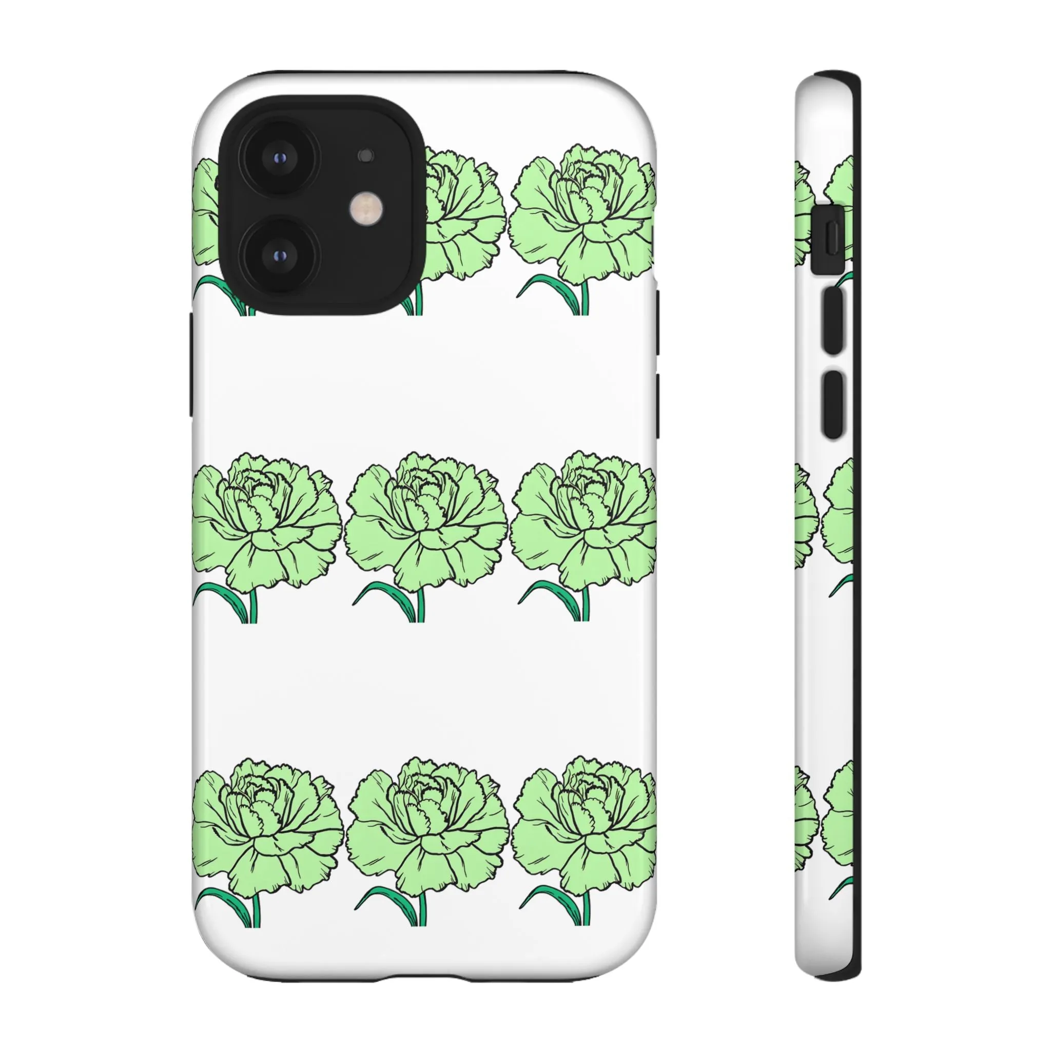 Green Carnation Tough Phone Case