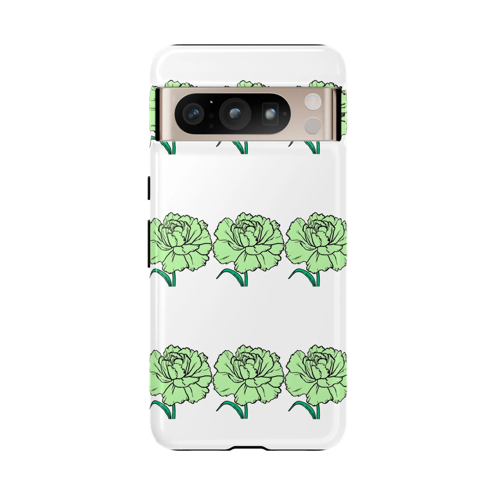 Green Carnation Tough Phone Case