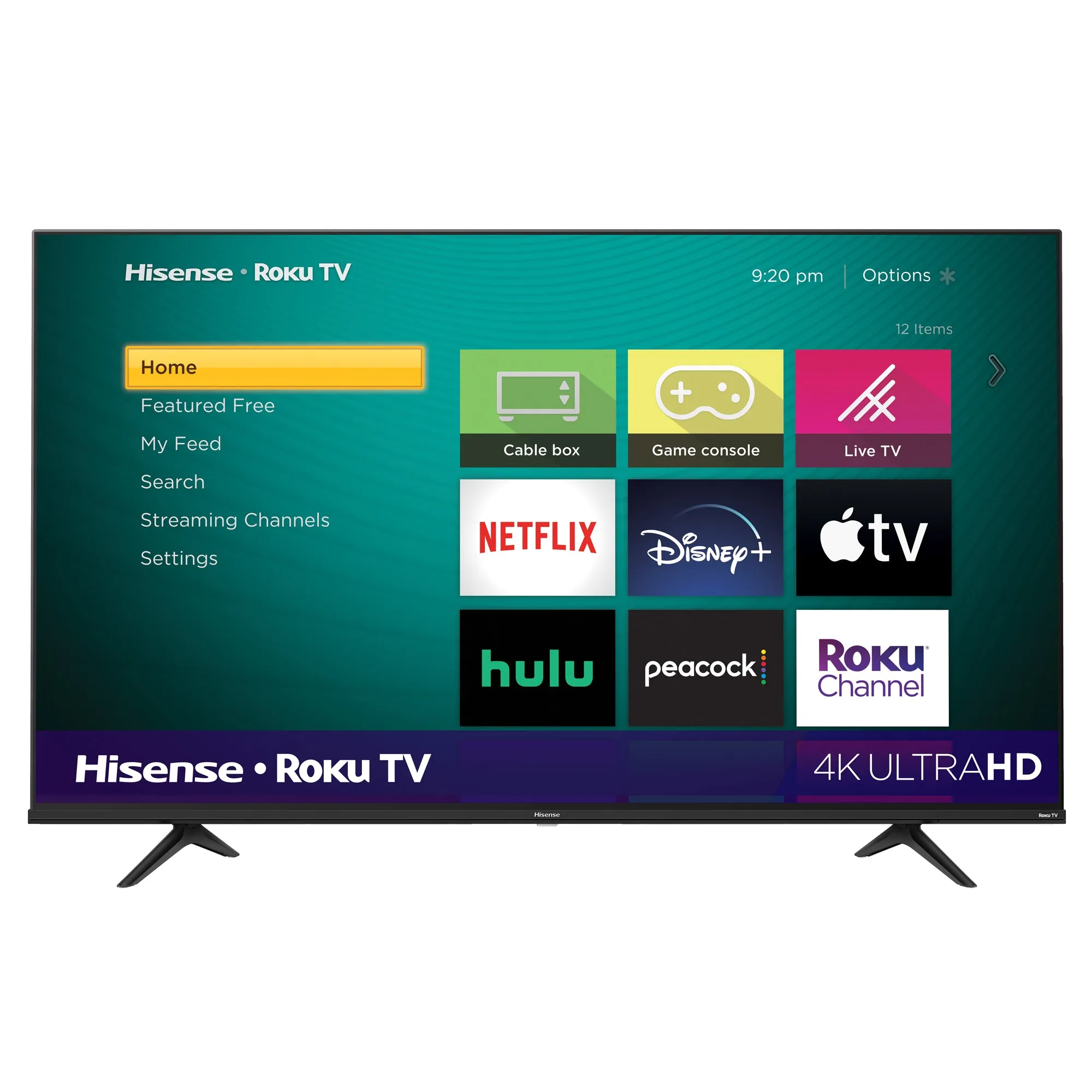 Hisense 85" Class 4K UHD LED LCD Roku Smart TV HDR R6 Series (85R6E4)