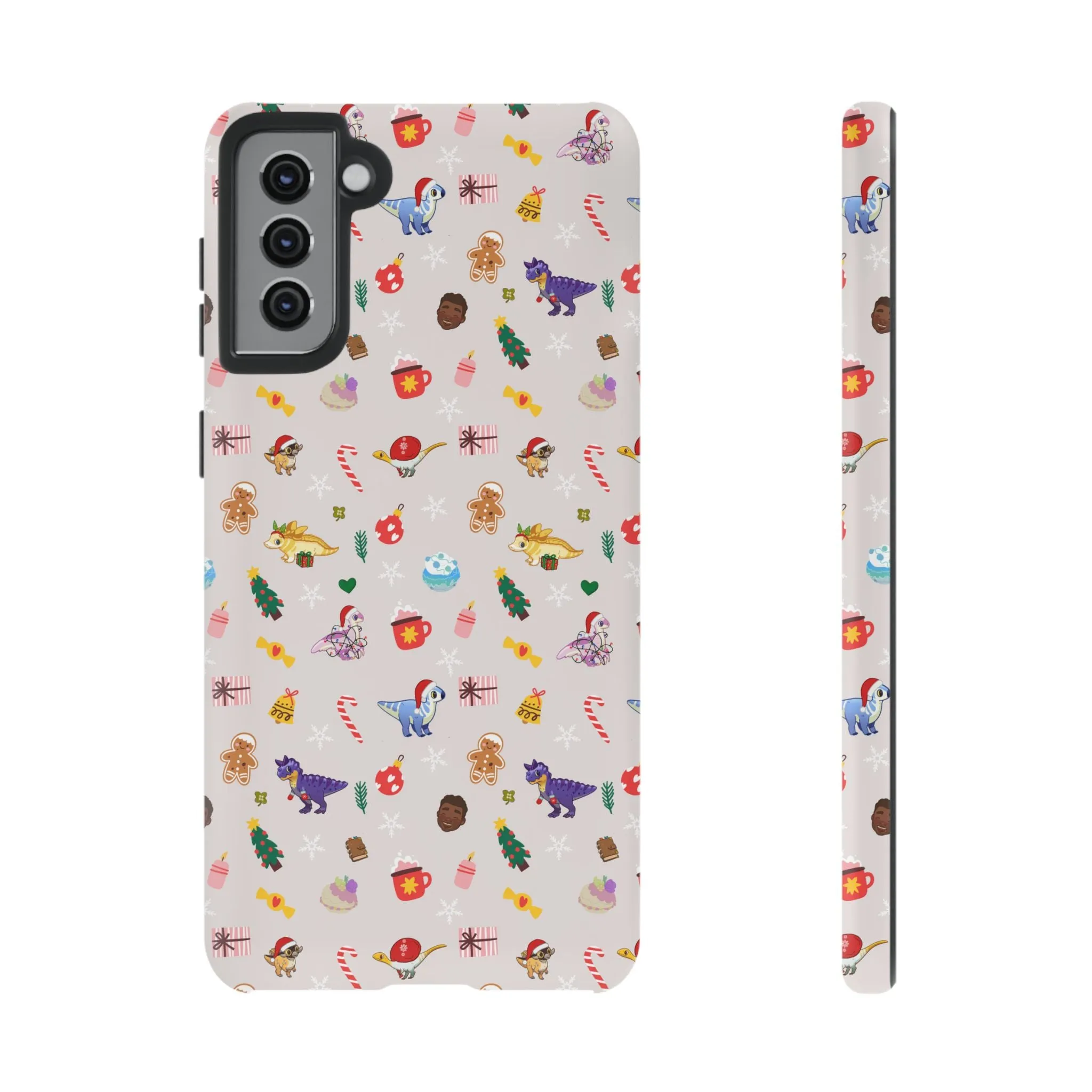 Holiday Dinos - Phone Case