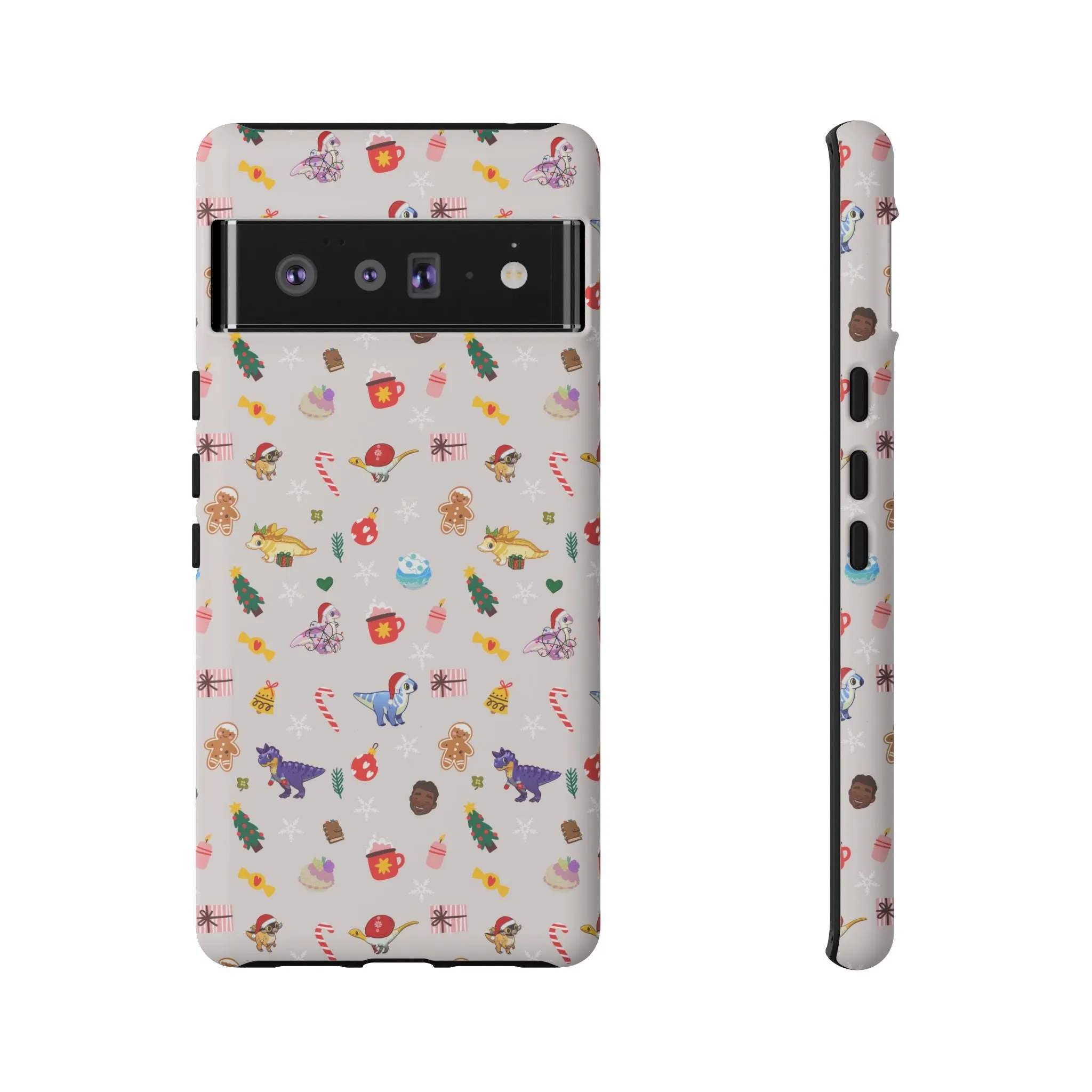 Holiday Dinos - Phone Case