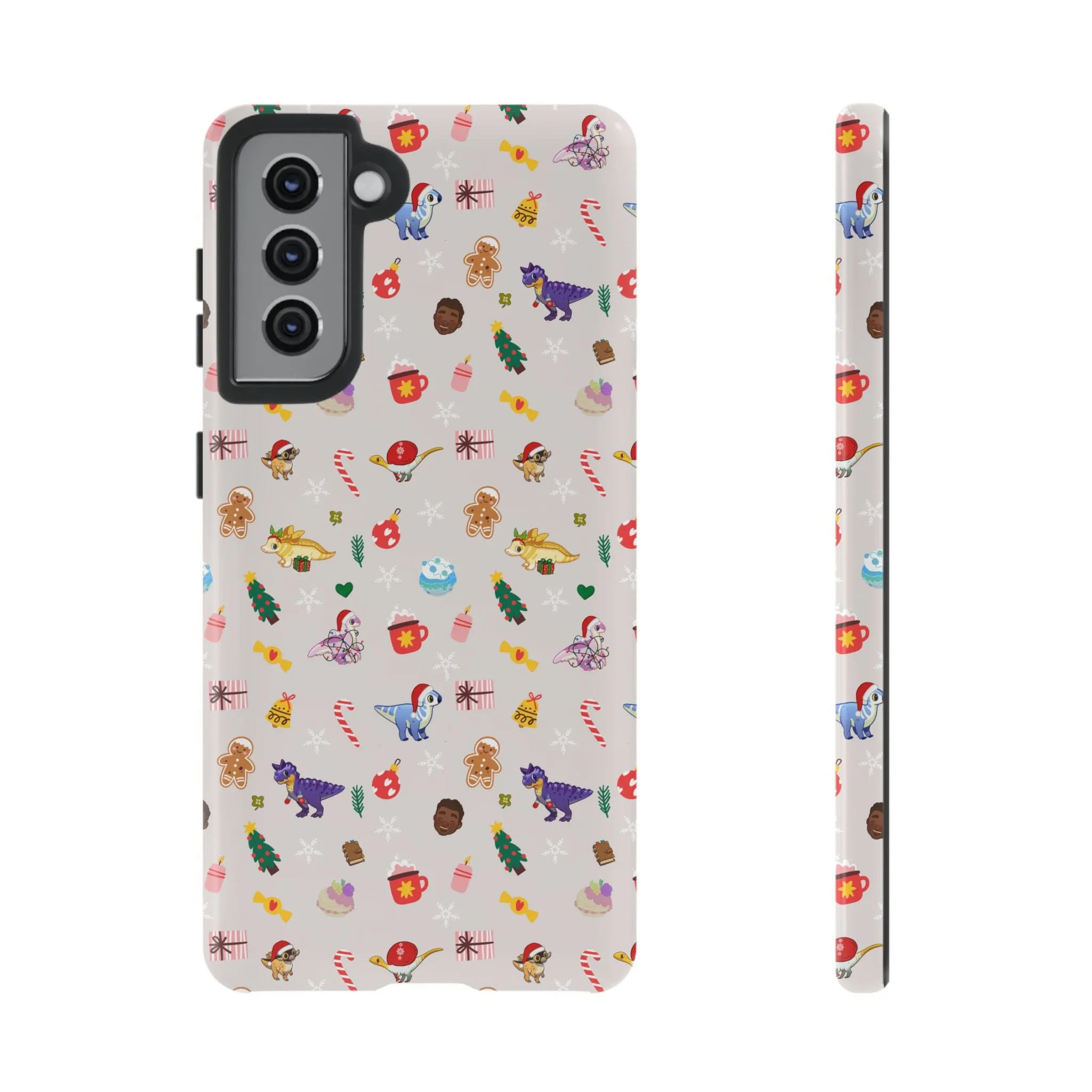 Holiday Dinos - Phone Case