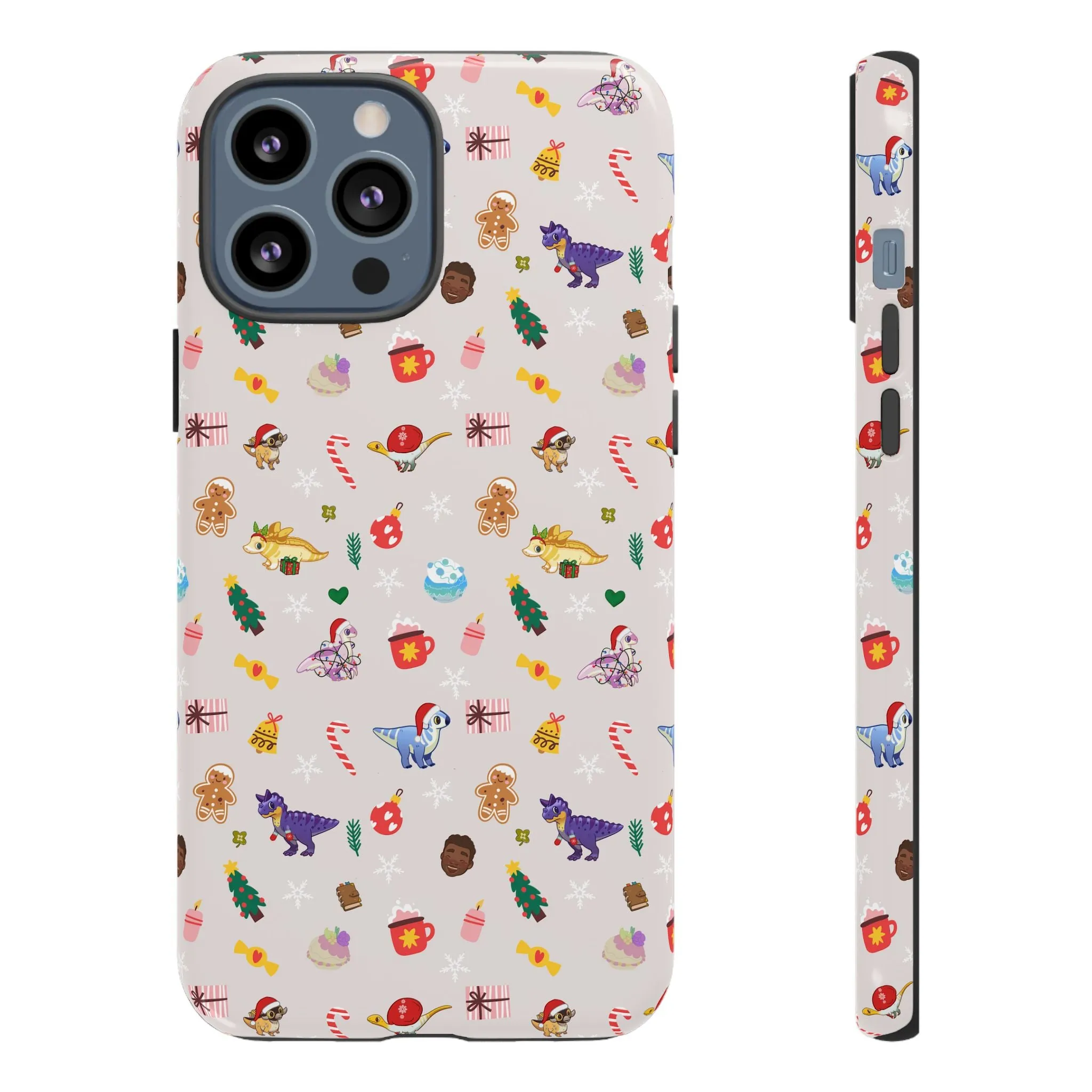 Holiday Dinos - Phone Case