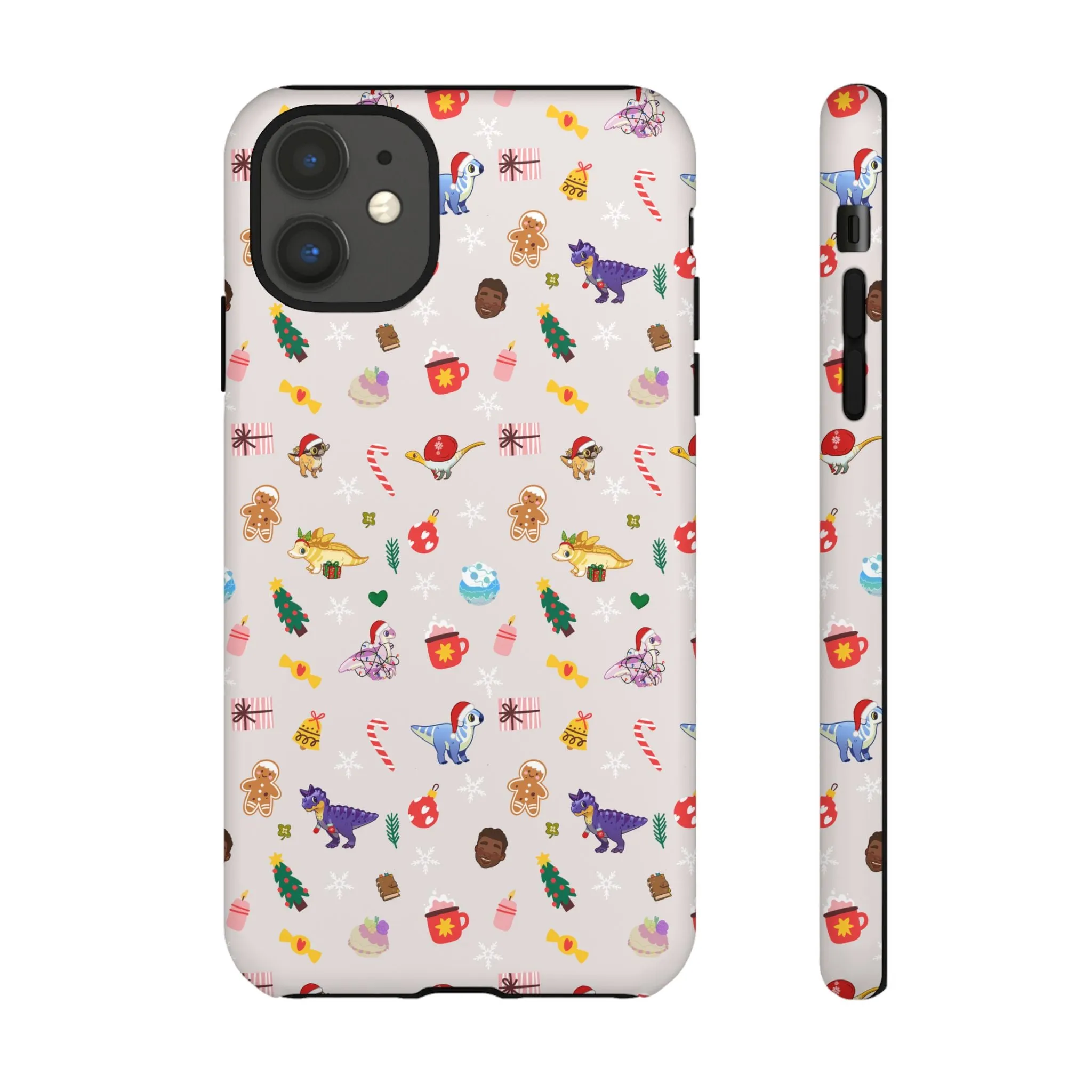 Holiday Dinos - Phone Case