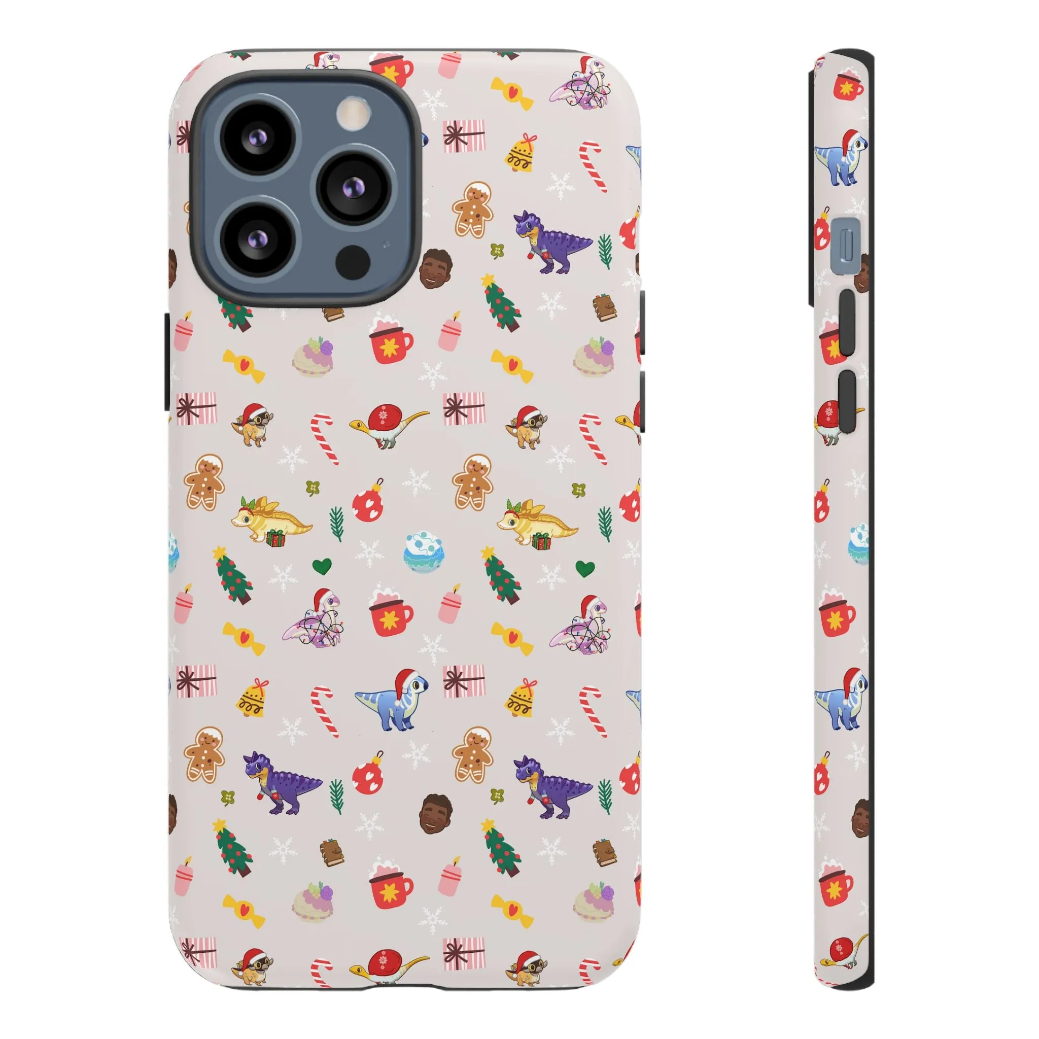 Holiday Dinos - Phone Case