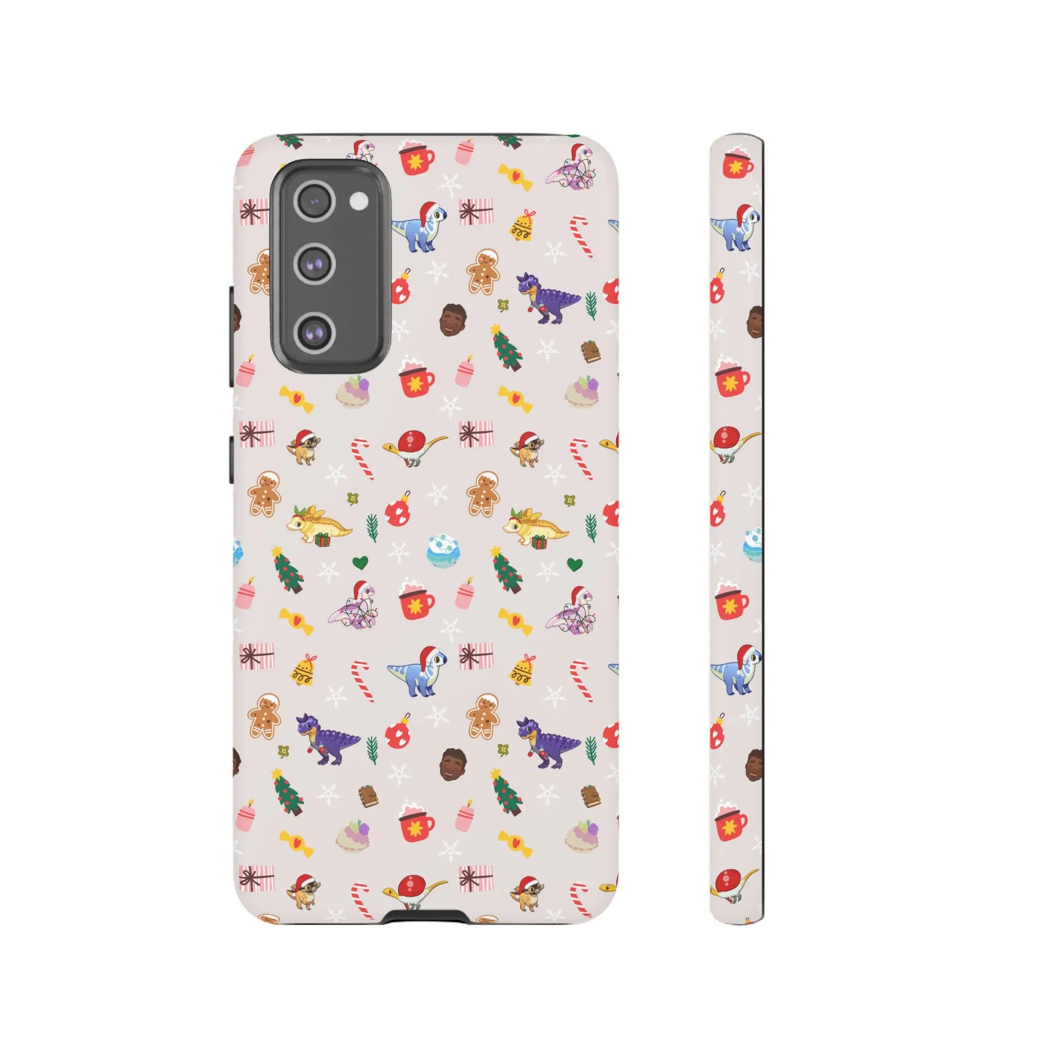 Holiday Dinos - Phone Case