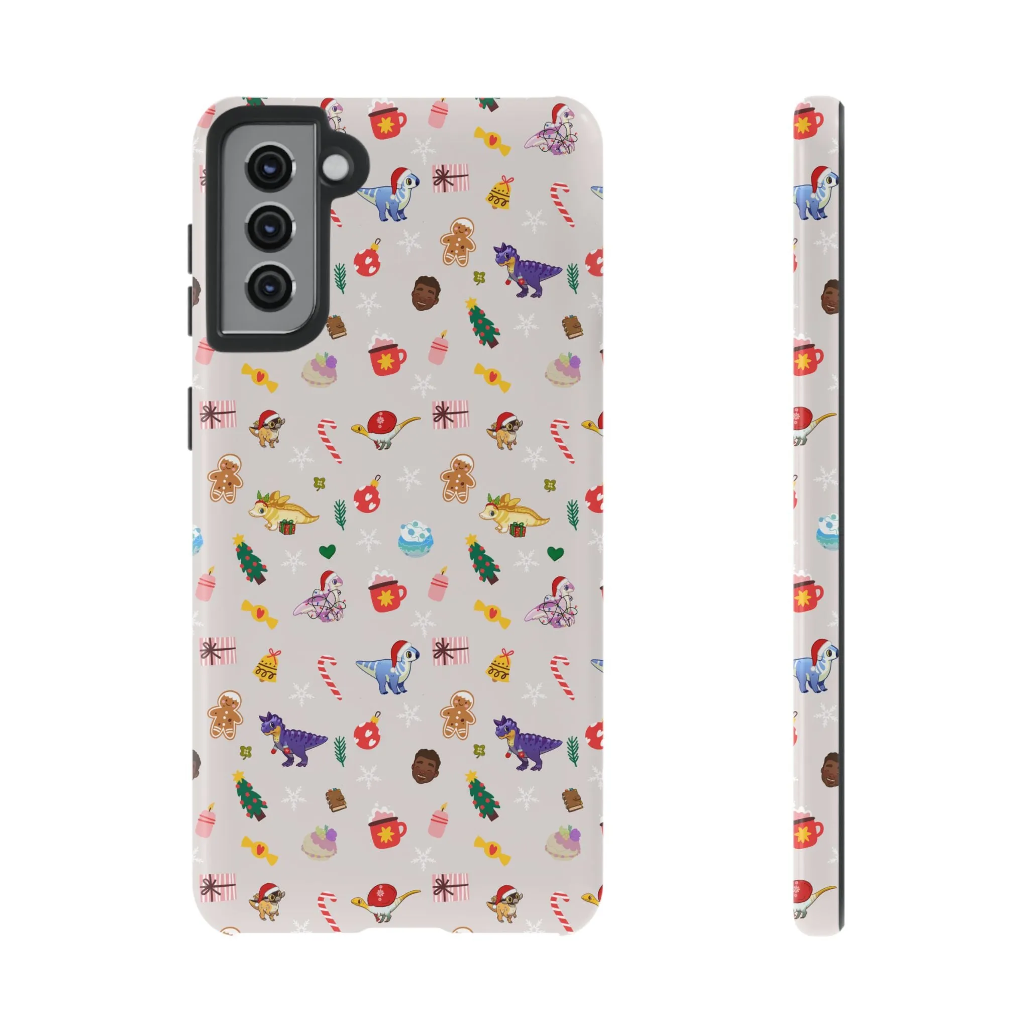 Holiday Dinos - Phone Case