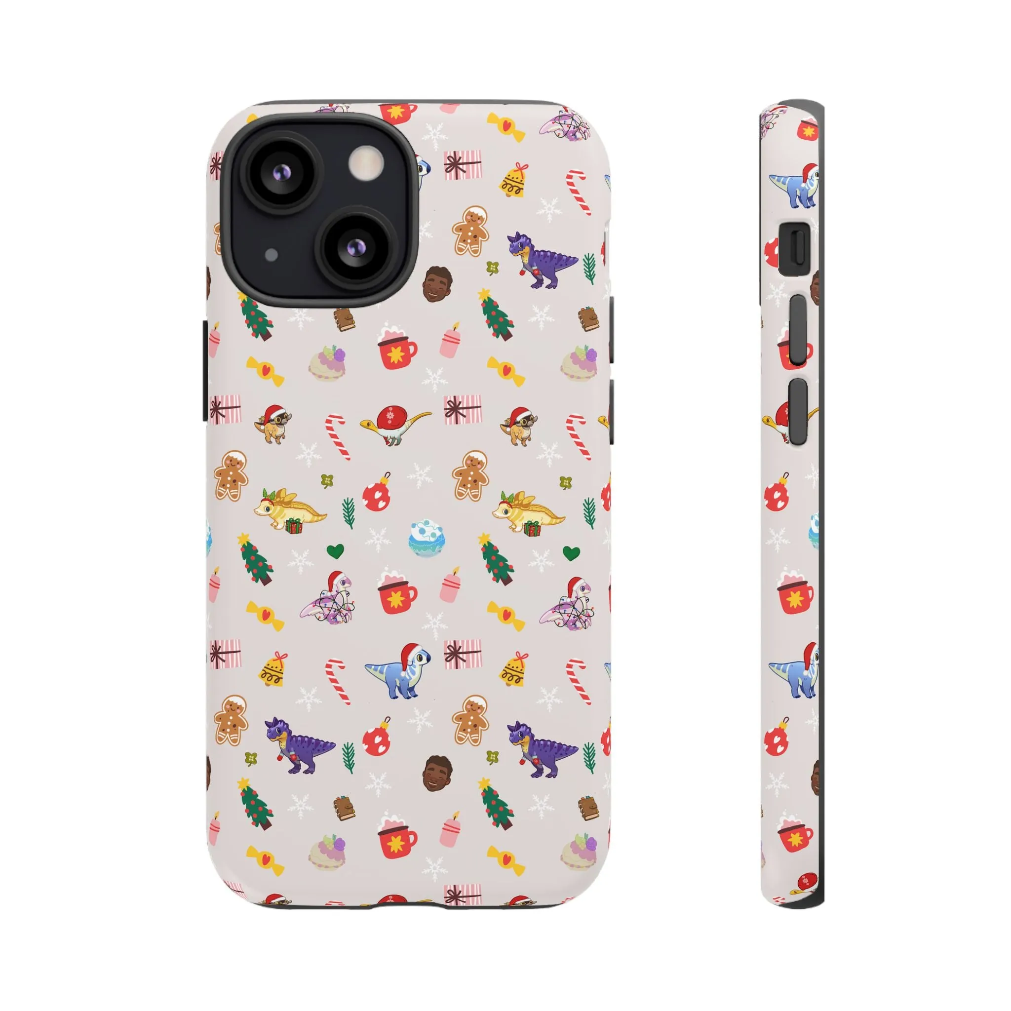 Holiday Dinos - Phone Case