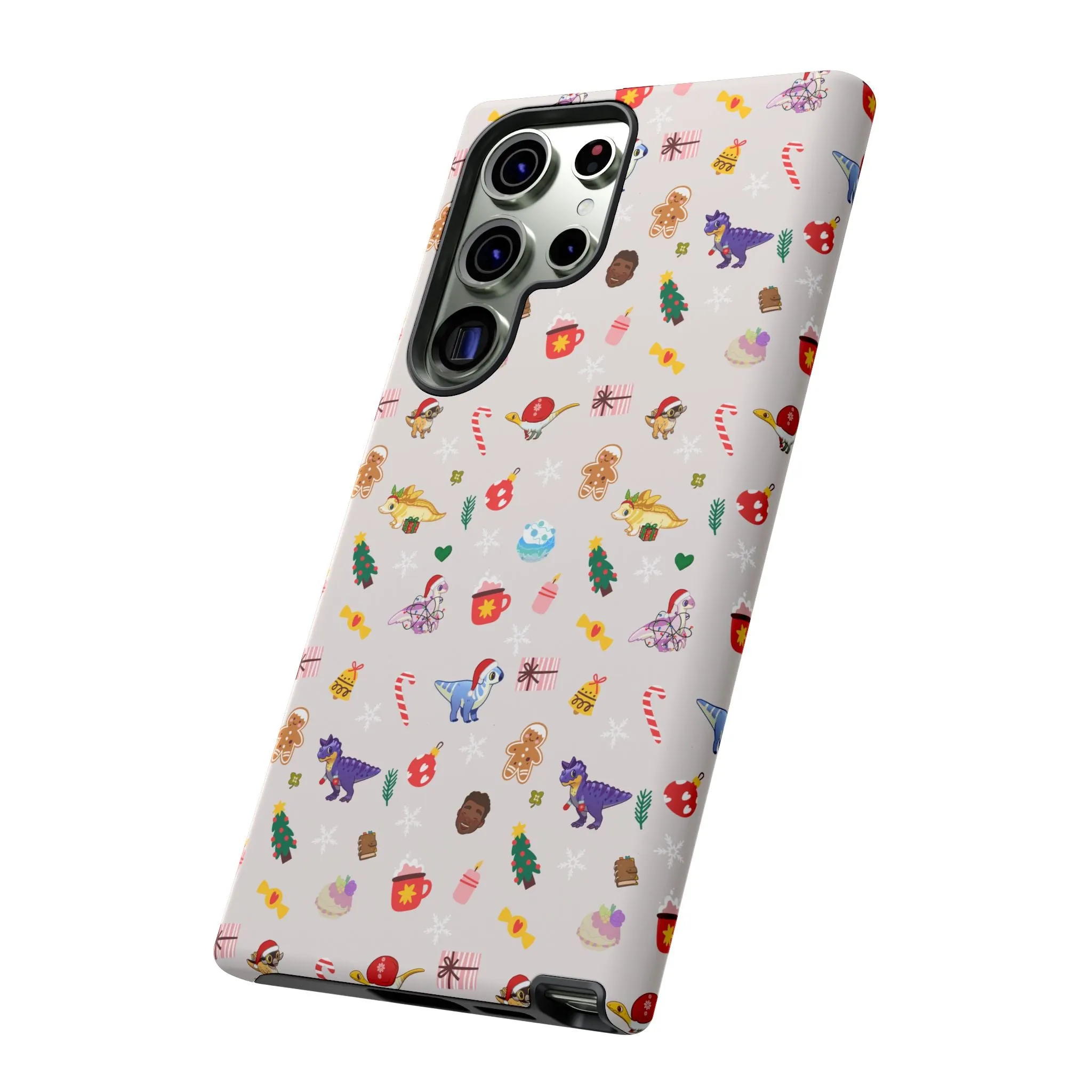 Holiday Dinos - Phone Case