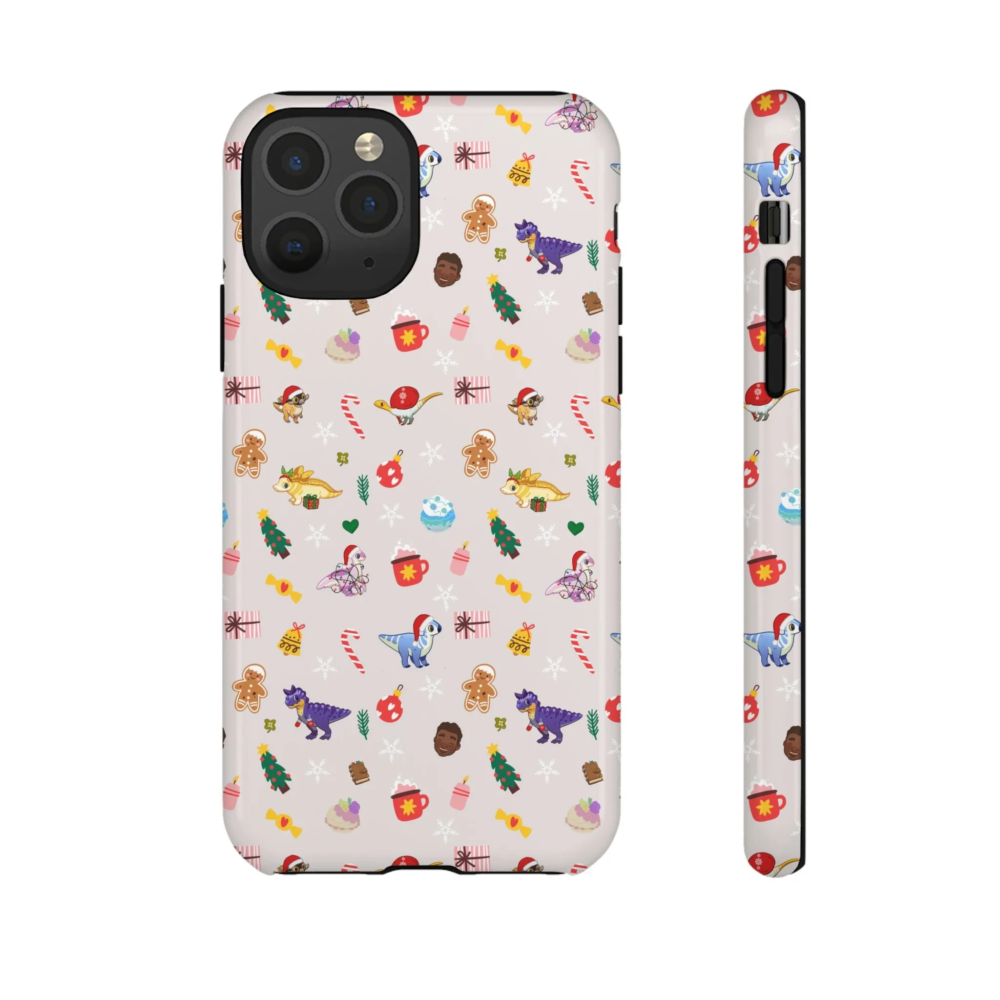 Holiday Dinos - Phone Case