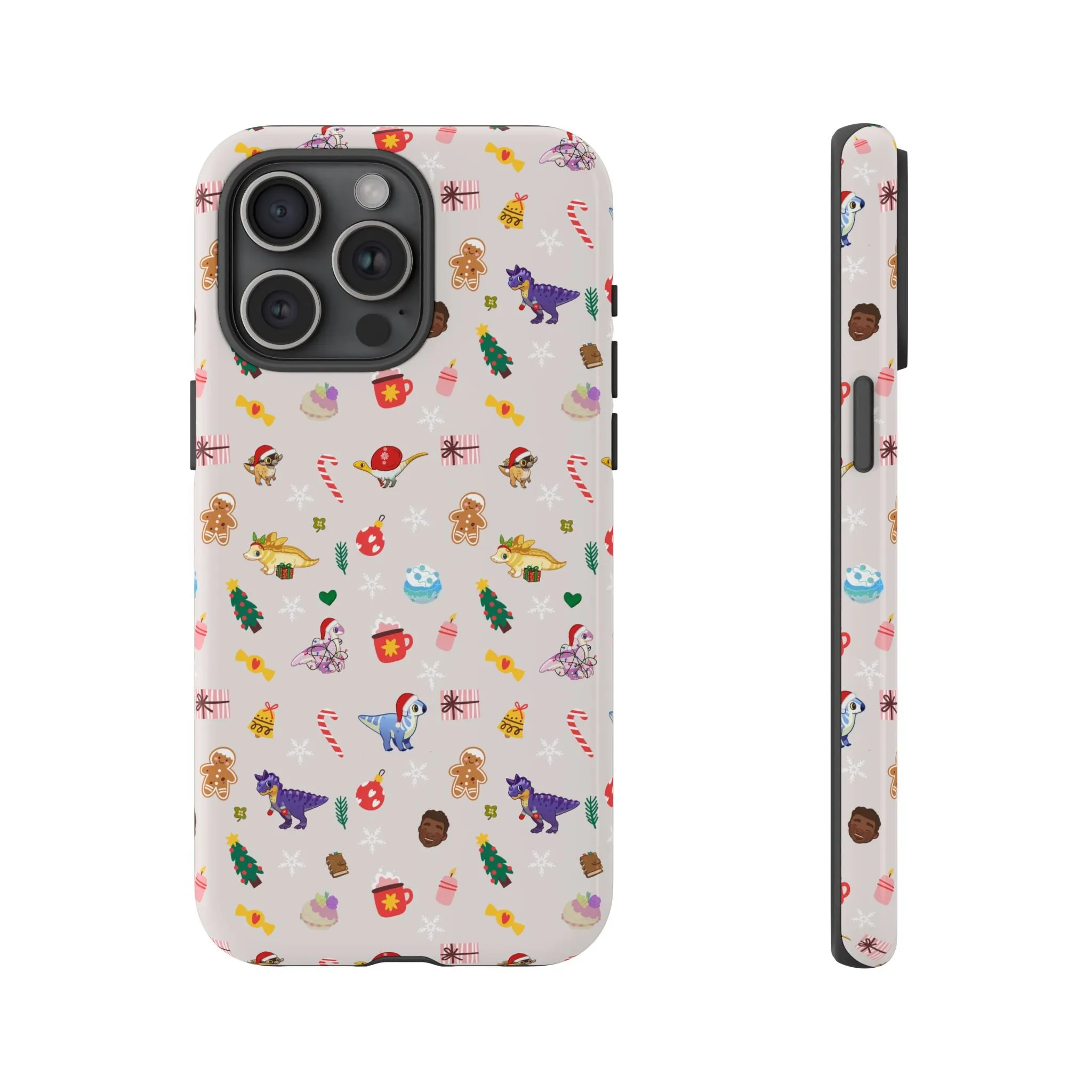 Holiday Dinos - Phone Case