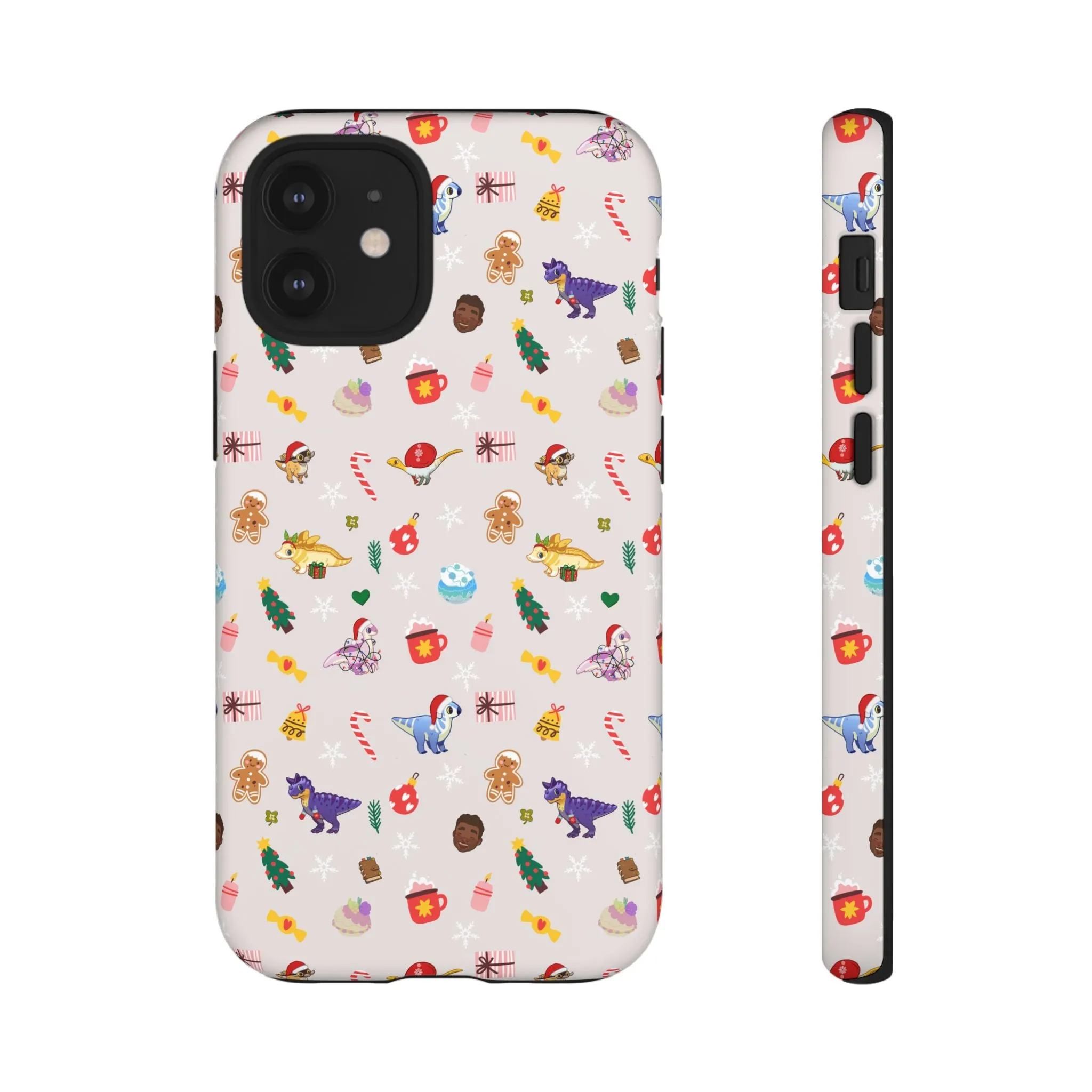 Holiday Dinos - Phone Case