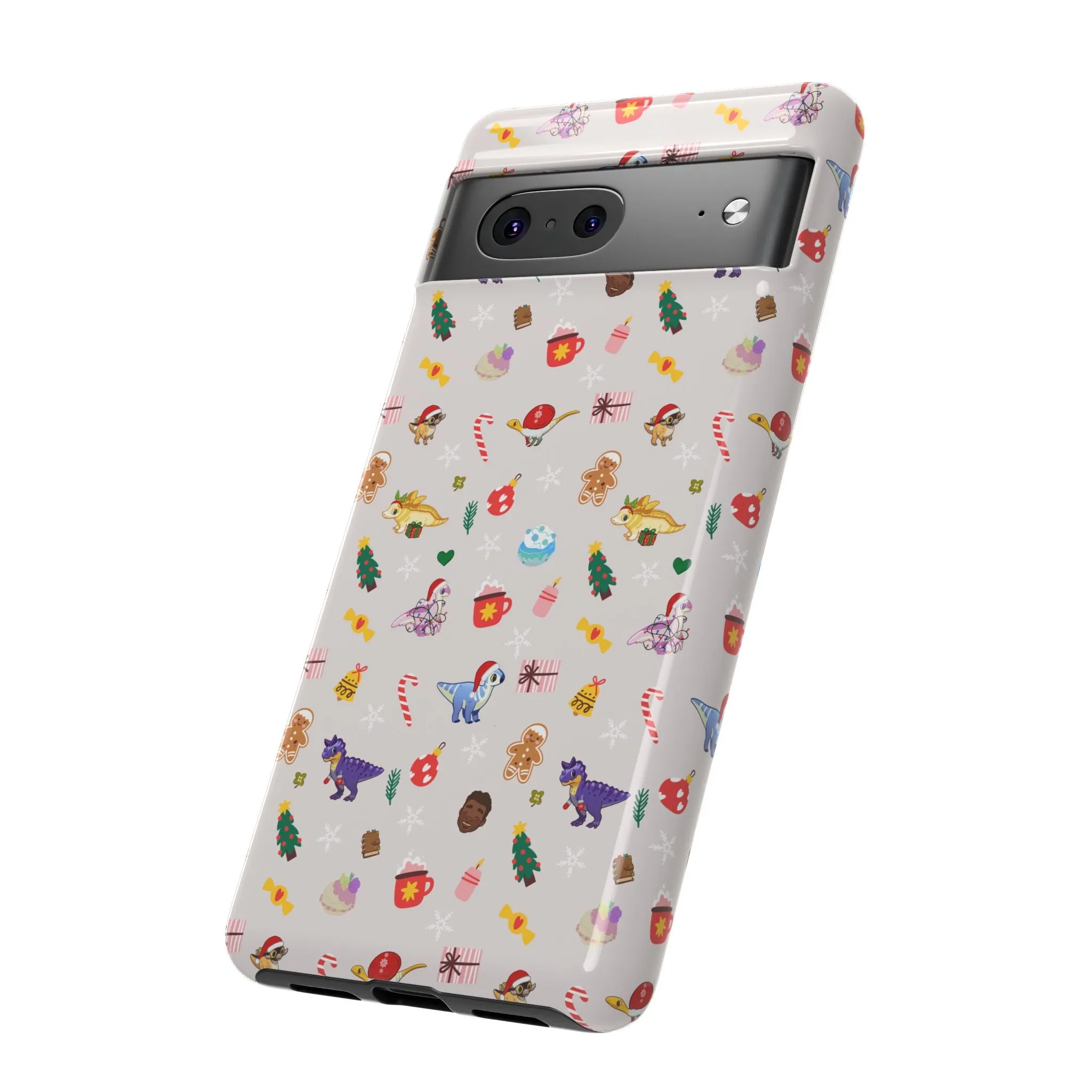 Holiday Dinos - Phone Case