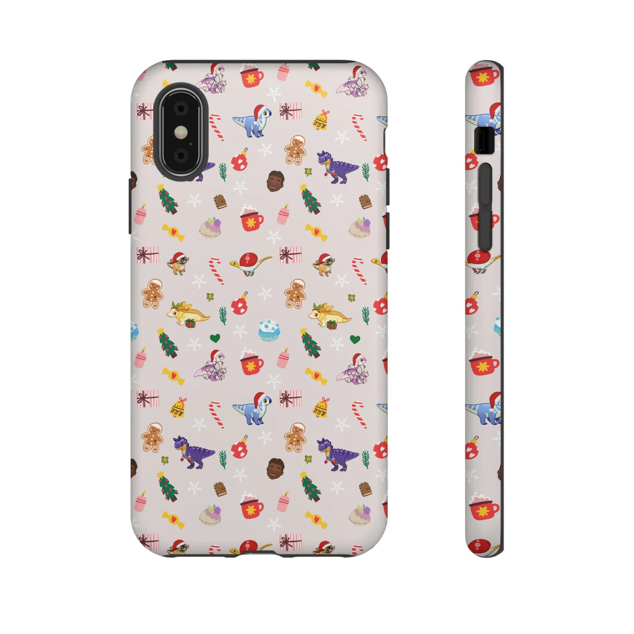 Holiday Dinos - Phone Case