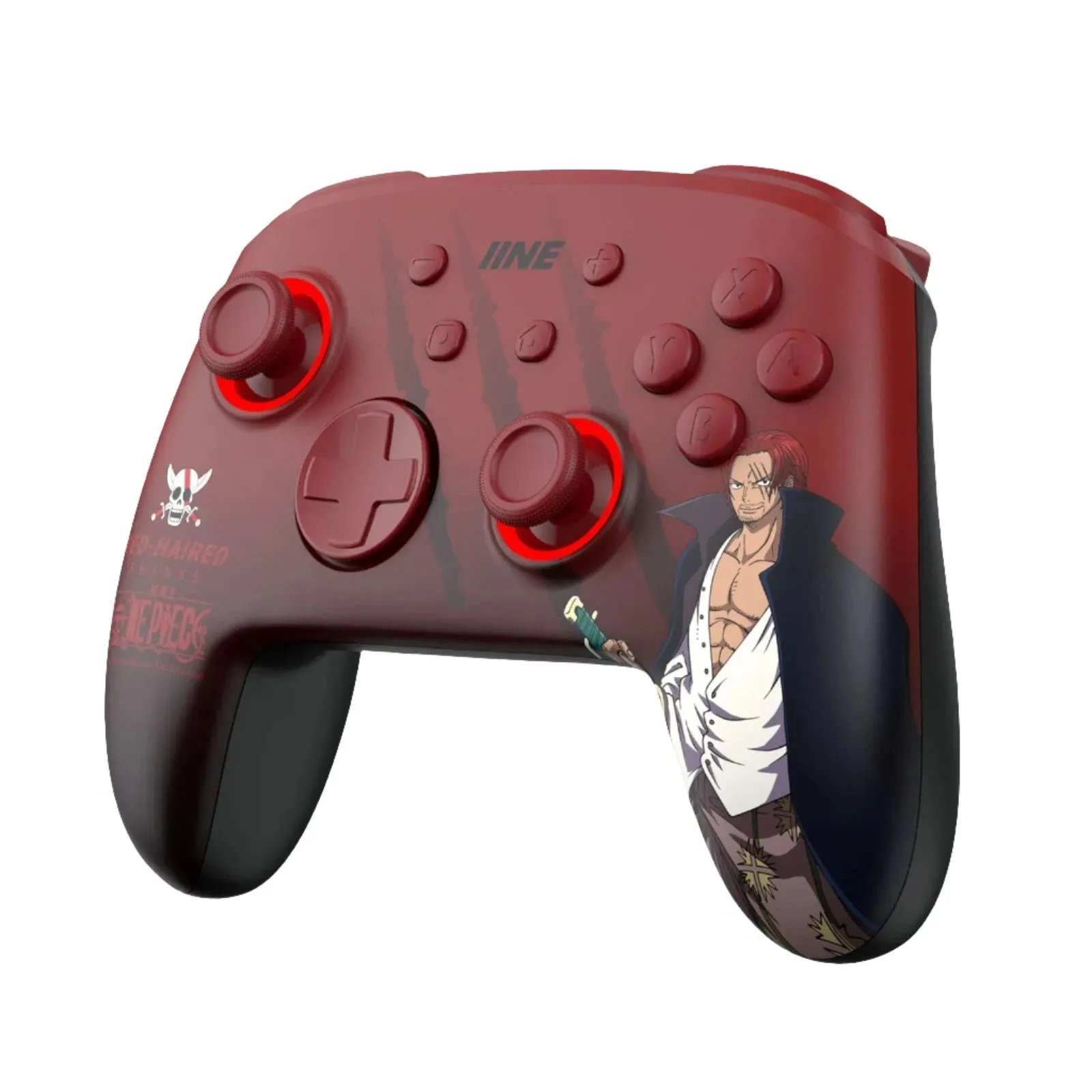 IINE Cartoon Design Wireless Pro Controller: For Switch with Amiibo, 6-Axis Motion, Turbo, Macro, and more