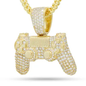 Inspired by PlayStation® - Iced Classic Controller Necklace