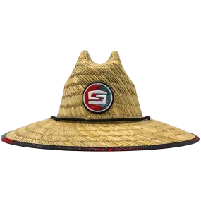 Inverted Overspray Straw Hat