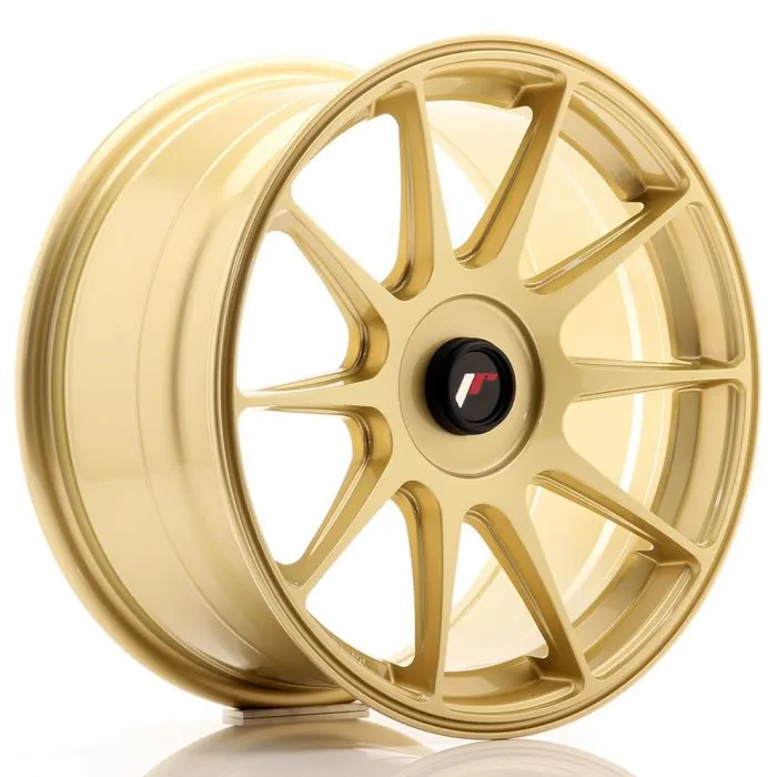 JAPAN RACING - JR WHEELS JR11 17X8.25 ET35 CUSTOM PCD GOLD