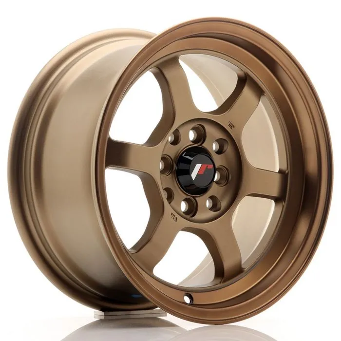 JAPAN RACING - JR WHEELS JR12 15X7.5 ET26 4X100/108 DARK ANODIZED BRONZE