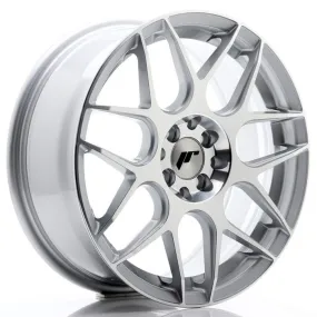 JAPAN RACING - JR WHEELS JR18 17X7 ET40 4X100/114.3 MACHINED SILVER