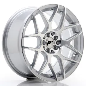 JAPAN RACING - JR WHEELS JR18 17X8 ET35 4X100/114.3 MACHINED SILVER