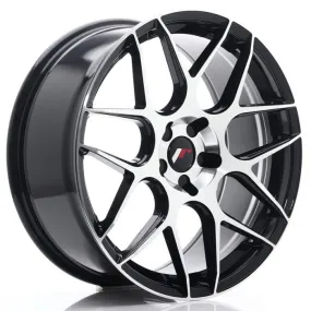 JAPAN RACING - JR WHEELS JR18 20X8.5 ET20-40 5 STUD CUSTOM PCD GLOSS BLACK