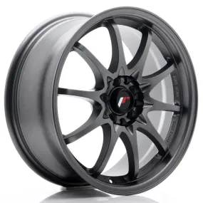 JAPAN RACING - JR WHEELS JR5 17X7.5 ET35 5X100/114.3 MATT GUNMETAL