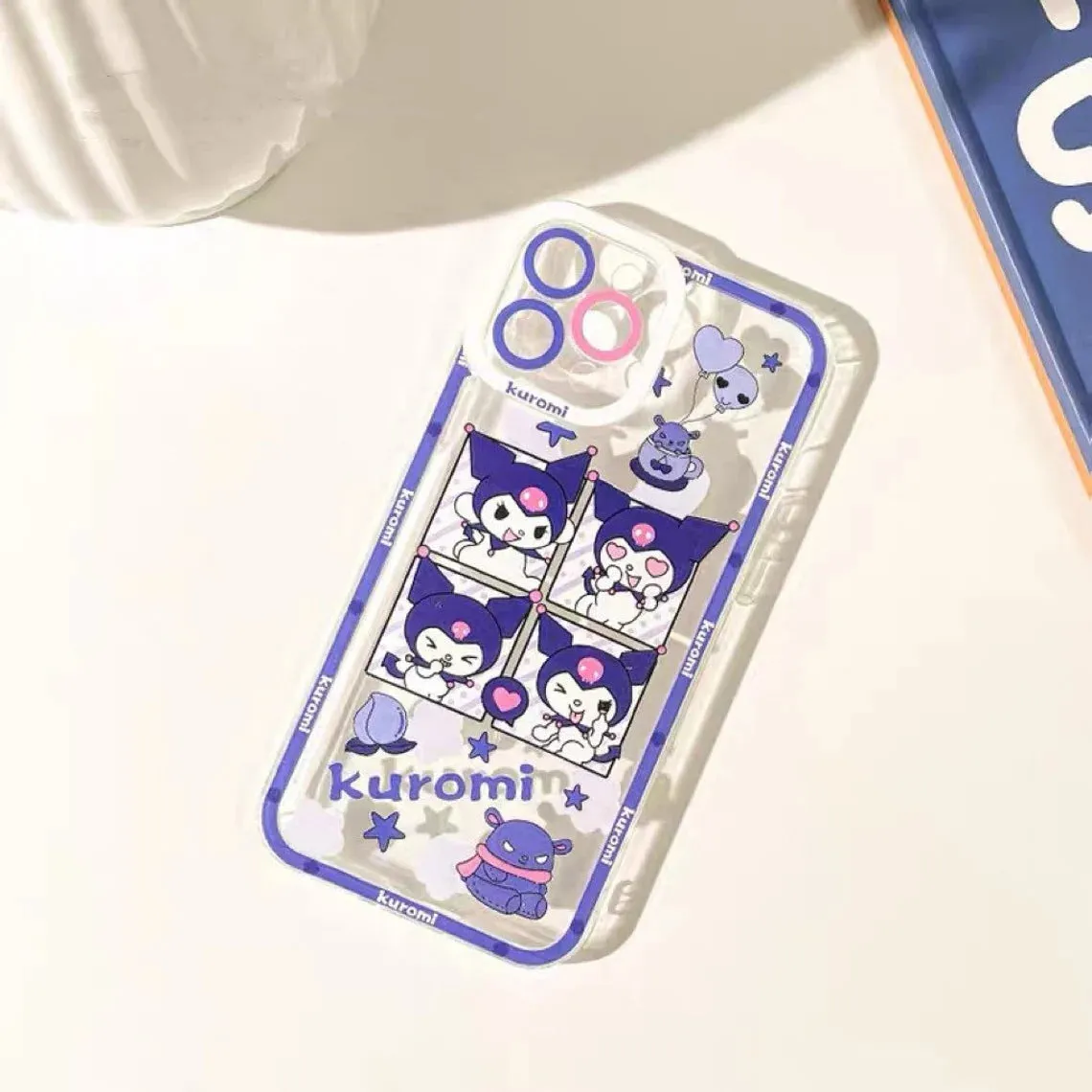 Japanese Cartoon KU Comics iPhone Case 6 7 8 PLUS SE2 XS XR X 11 12 13 14 15 Pro Promax 12mini 13mini