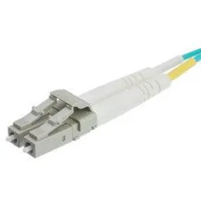 LC/UPC to SC/UPC OM2 Duplex 2.0mm Fiber Optic Patch Cord, OFNR, Multimode 50/125, Orange Jacket, Beige Connector, 6 meter (19.6 ft)