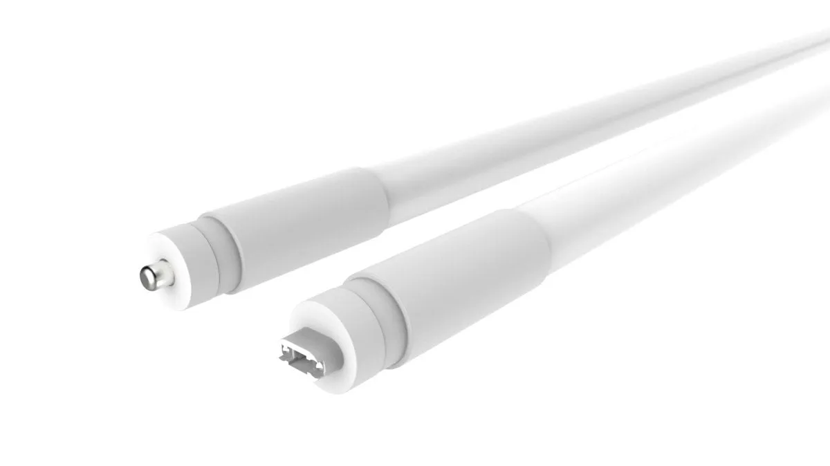 LED T8 Tube R17D Adapter - 2 Pack for 1 Bulb