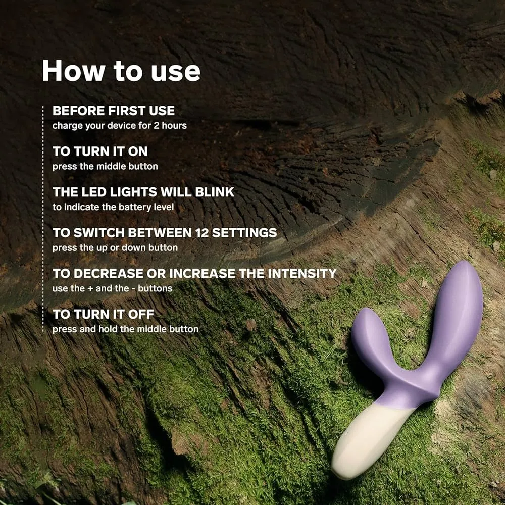 Lelo Loki Wave 2 Violet Dust Prostate Massager