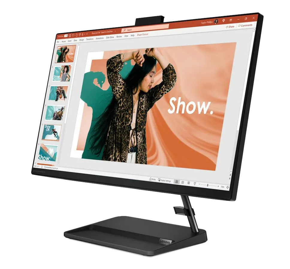 Lenovo Ideacentre Aio 3 27Iap7 Intel® Core™ I3 I3-1215U 68.6 Cm (27") 1920 X 1080 Pixels All-In-One Pc 8 Gb Ddr4-Sdram 5