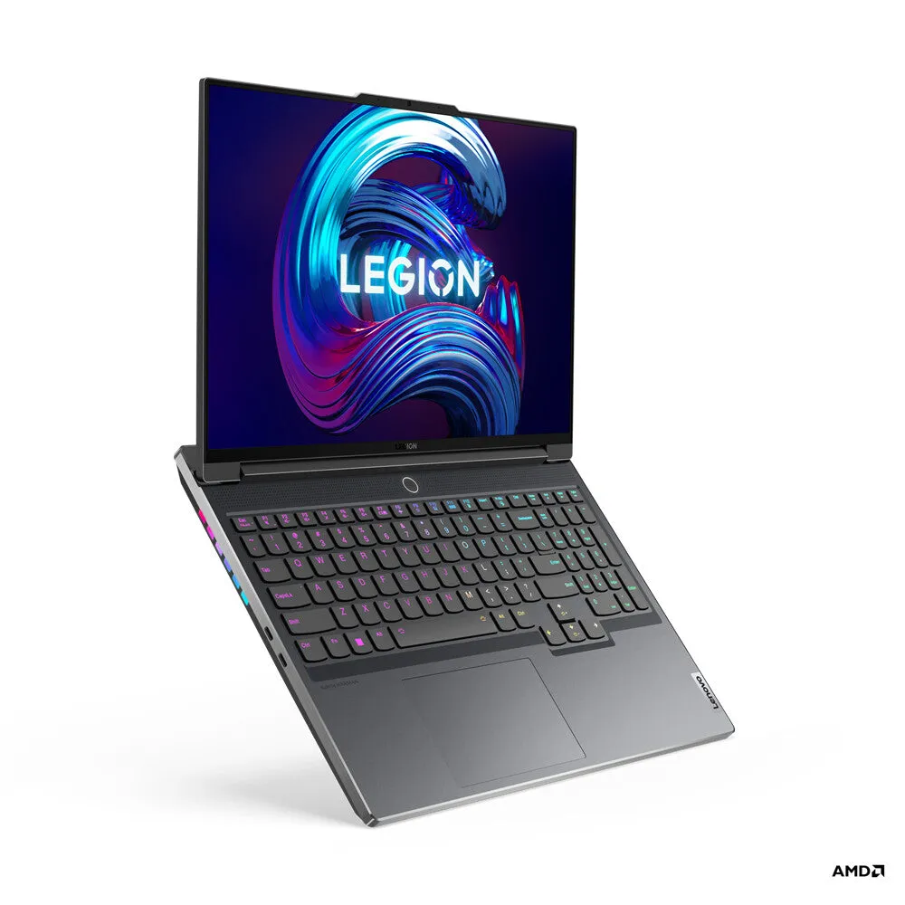 Lenovo Legion 7 16ARHA7 AMD Ryzen™ 7 6800H Laptop 40.6 cm (16") WQXGA 16 GB DDR5-SDRAM 512 GB SSD AMD Radeon RX 6700M Wi-Fi 6E (802.11ax) Windows 11 Home Grey