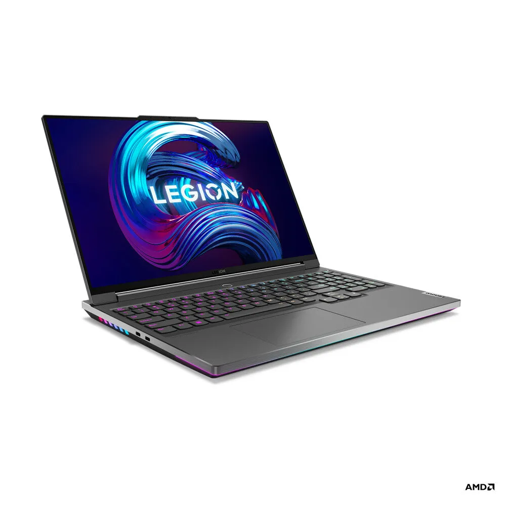 Lenovo Legion 7 16ARHA7 AMD Ryzen™ 7 6800H Laptop 40.6 cm (16") WQXGA 16 GB DDR5-SDRAM 512 GB SSD AMD Radeon RX 6700M Wi-Fi 6E (802.11ax) Windows 11 Home Grey