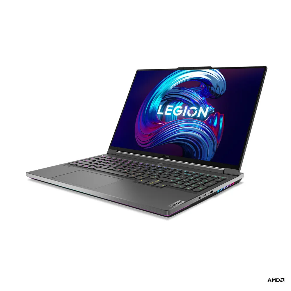 Lenovo Legion 7 16ARHA7 AMD Ryzen™ 7 6800H Laptop 40.6 cm (16") WQXGA 16 GB DDR5-SDRAM 512 GB SSD AMD Radeon RX 6700M Wi-Fi 6E (802.11ax) Windows 11 Home Grey