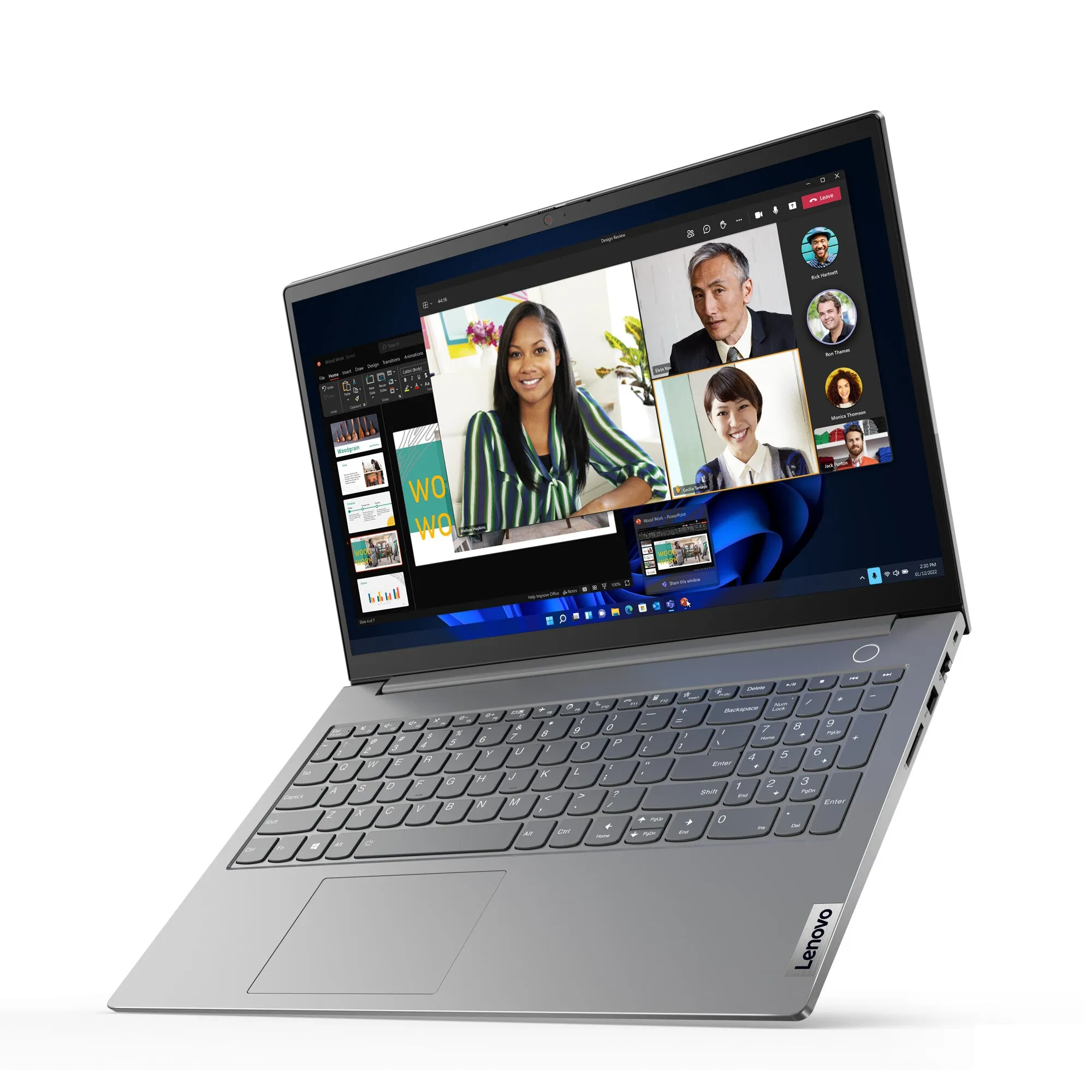 Lenovo ThinkBook 15 G4 ABA AMD Ryzen™ 5 5625U Laptop 39.6 cm (15.6") Full HD 8 GB DDR4-SDRAM 256 GB SSD Wi-Fi 6 (802.11ax) Windows 11 Pro Grey