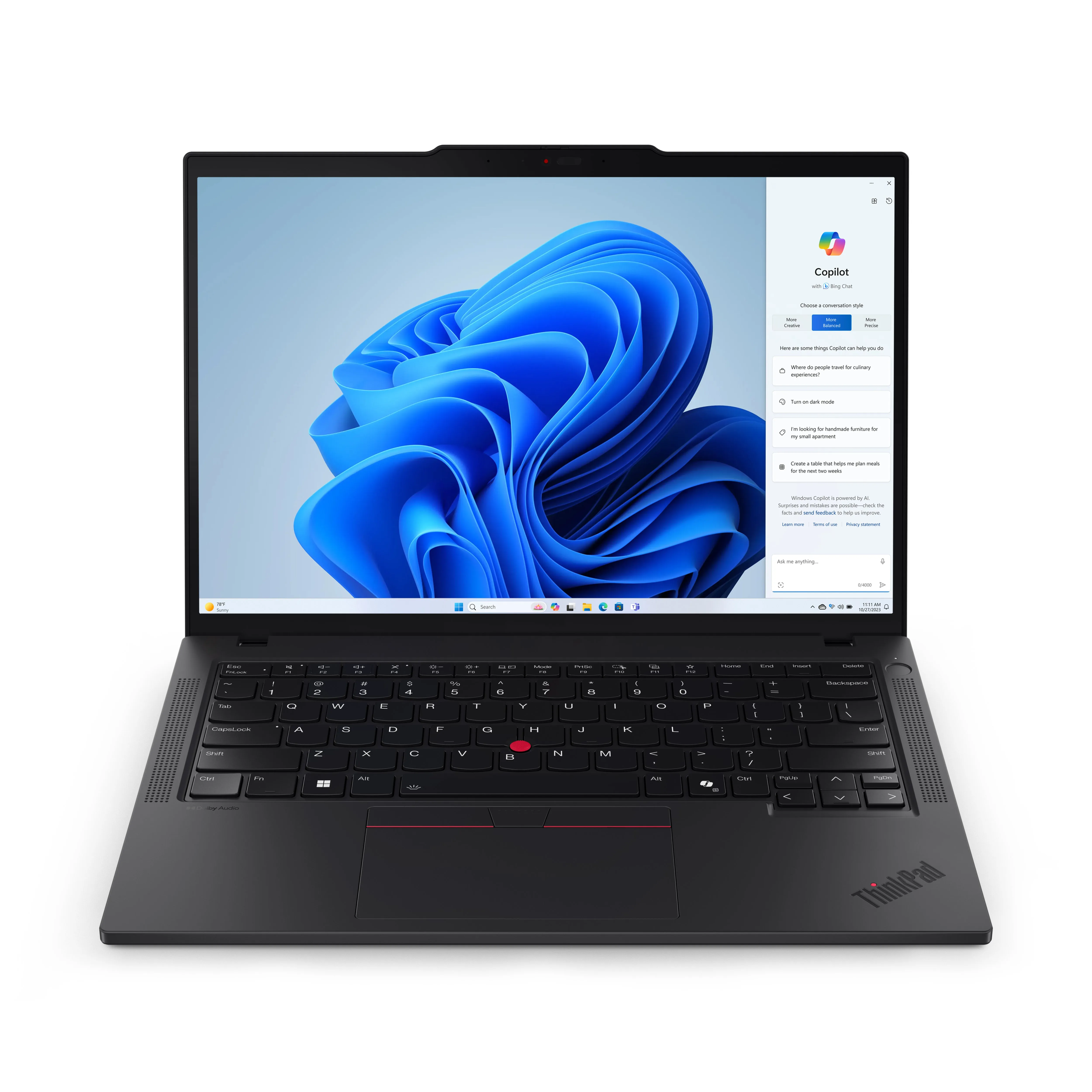 Lenovo Thinkpad P14s Gen 5 21Me - 180-Degree Hinge Design - Amd Ryzen 7 Pro - 8840Hs / Up To 5.1 Ghz - Amd Pro - Win 11