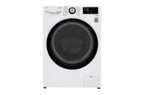 Lg WM3555HWA 2.4 cu.ft. Smart wi-fi Enabled Compact Front Load All-In-One Washer/Dryer Combo with Built-In Intelligence