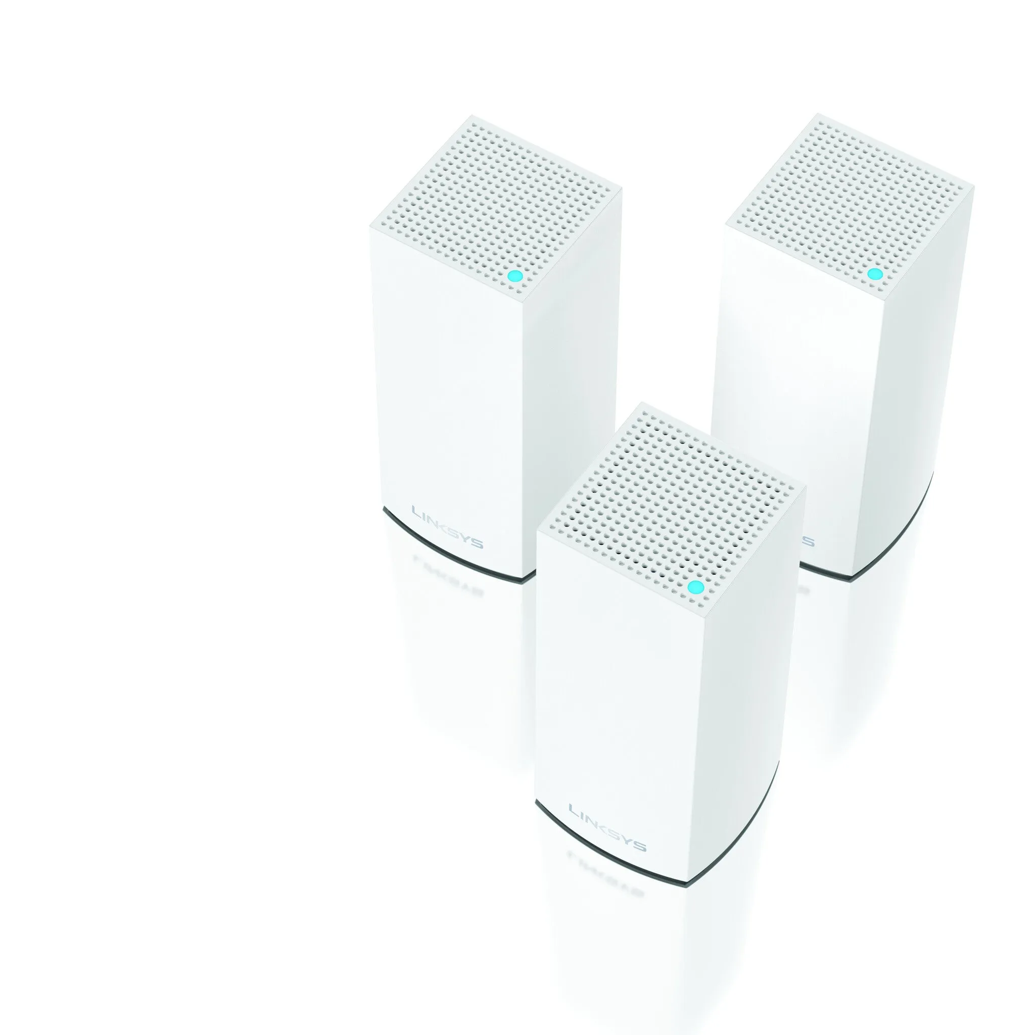 Linksys AX5400 Whole Home Mesh WiFi 6 Dual‑Band System, 3-pack