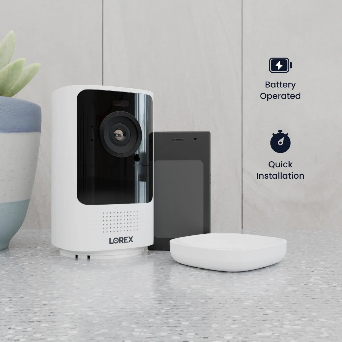 Lorex 4K Spotlight Battery Wi-Fi Security Camera (Cloud-Enabled)