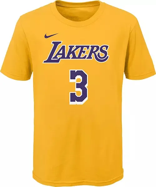 Los Angeles Lakers Youth Anthony Davis Icon Player Tee