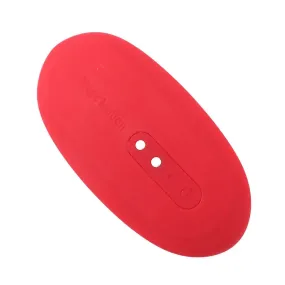 Magic Motion Silicone Red Rechargeable Panty Vibrator with Remote