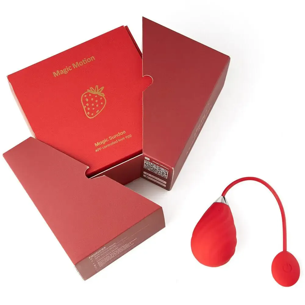 Magic Silicone Red Extra Powerful App Controlled Love Egg