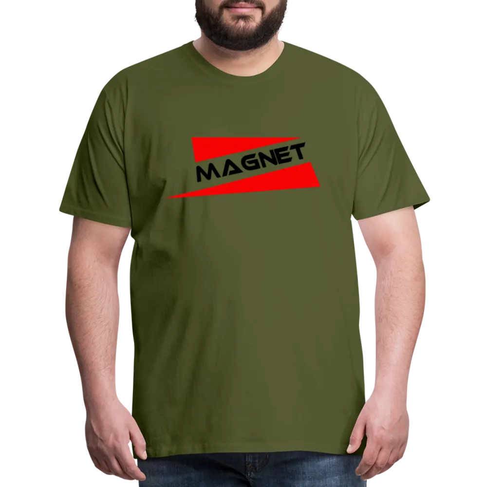 Magnet red flags Men's Premium T-Shirt