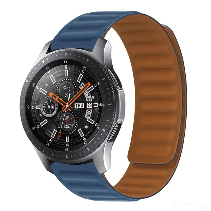 Magnetic Silicone Watch Straps Compatible with the Amazfit 20mm Range